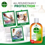 Dettol Antiseptic Solution 250ml - Instant Germ Protection - Image 4