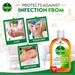 Dettol Antiseptic Solution 250ml - Instant Germ Protection - Image 3