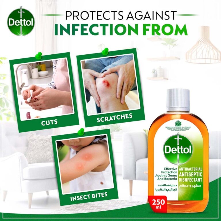 Dettol Antiseptic Solution 250ml - Instant Germ Protection - Image 3