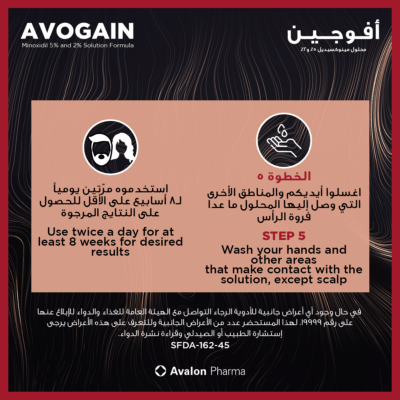 Avalon-Avogain 2% Solution 50 ml for Hair Loss Treatment