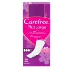 CAREFREE Panty Liners Plus Large Light Scent - 20 Pcs