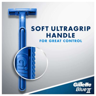 Gillette Blue II Disposable Razor Pack of 5 pcs