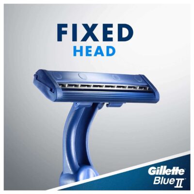 Gillette Blue II Disposable Razor Pack of 5 pcs