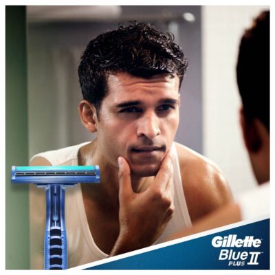 Gillette Disposable Razor Blue II Plus Pack Of 5 Pcs