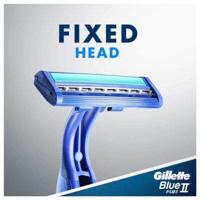Gillette Disposable Razor Blue II Plus Pack Of 5 Pcs