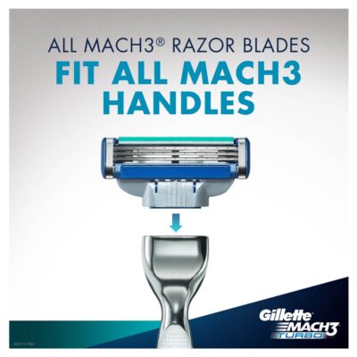 Gillette Blades Mach3 Turbo Refill 8 pcs