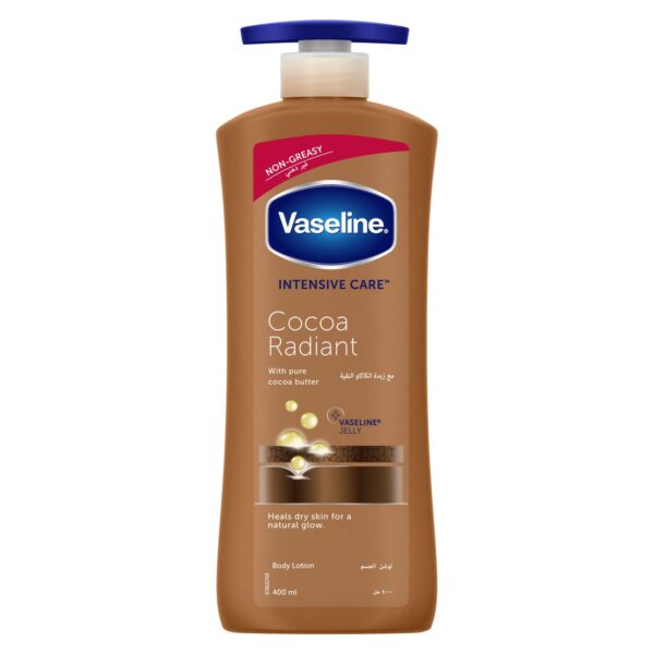 Vaseline Body Lotion Cocoa Glow 400 ml - Deep Skin Moisturization - Image 3