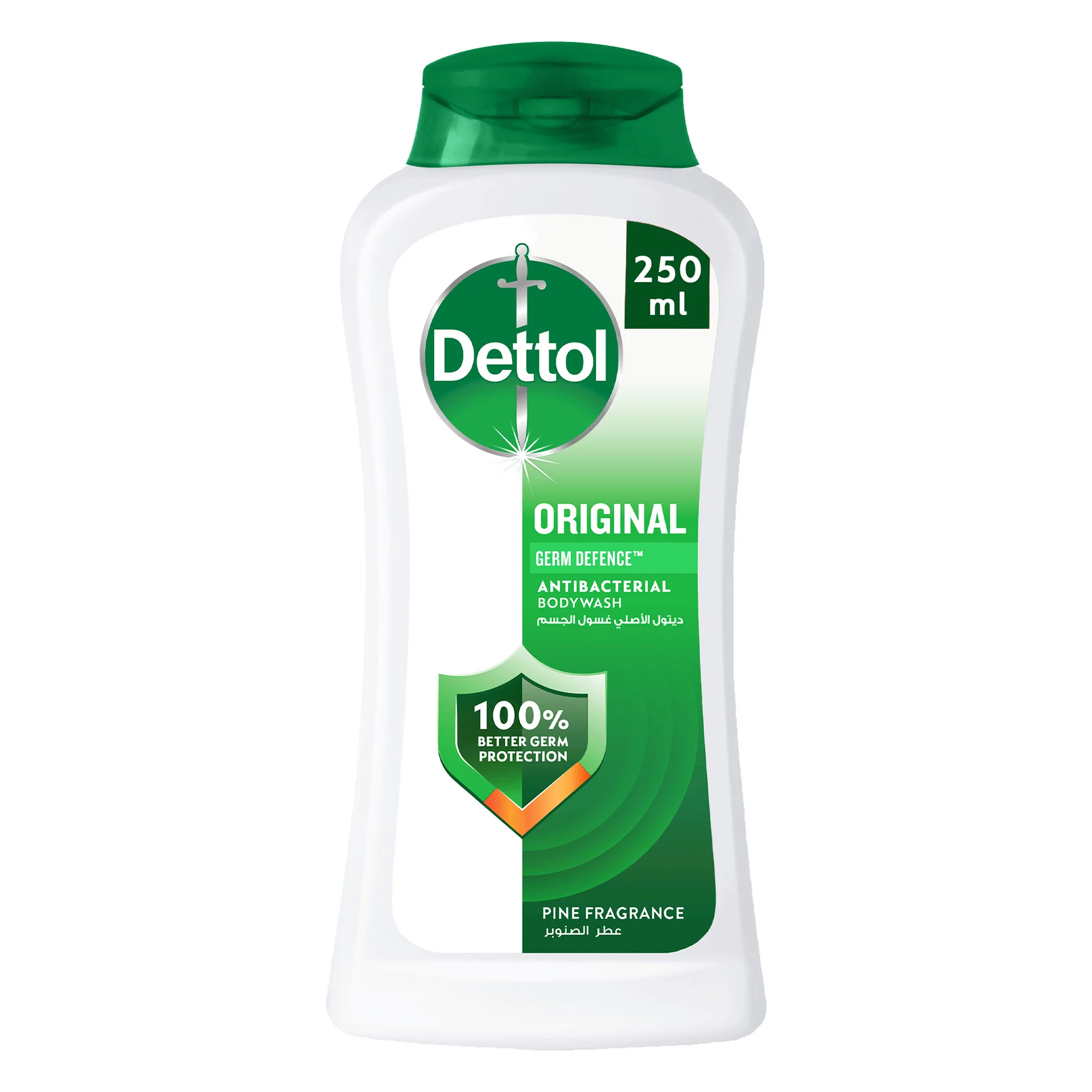 100524400_ade03c5f5aeea7e72_29478.webp Dettol Original Shower Gel & Body Wash - Refreshing Pine Scent 250ml - Image 1