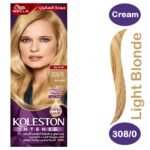 كوليستون صبغة شعر أشقر فاتح مع مظهر 308/0 - لون مميز يدوم طويلاً