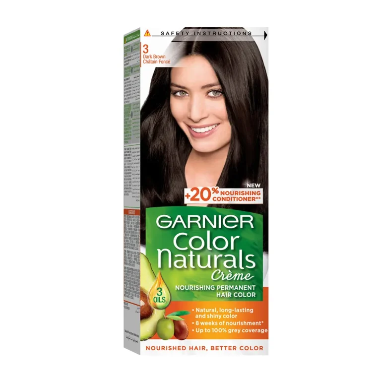 Garnier Color Naturals Creme Hair Color Dark Brown 3 - Image 1