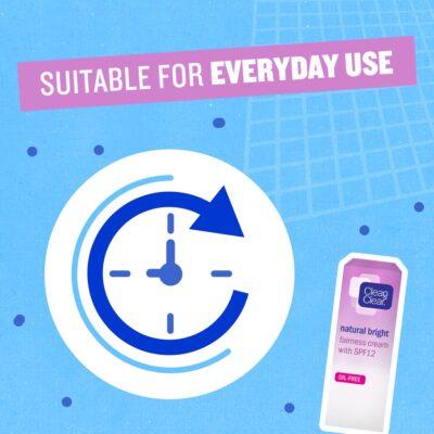 Clean & Clear Fairness Face Cream SPF12 50ml