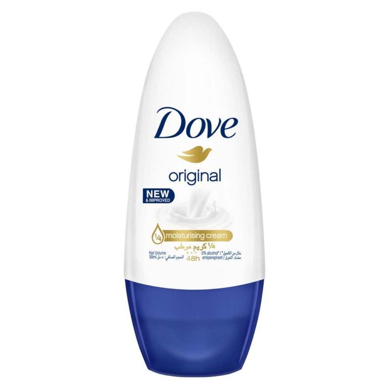 Dove Original Antiperspirant Roll-On Deodorant, Superior Protection & Skin Care, 50 ml - Image 2