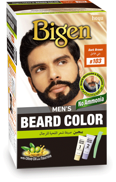 Bigen Hair Color Men's Beard Color Dark Brown B103