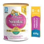 Similac Max Pro (1) Baby Formula: Advanced Nutrition from Birth to 6 Months, 820 gm