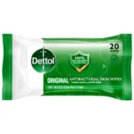 Dettol Original Antibacterial Skin Wipes - 20 Count