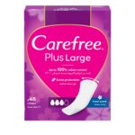 CAREFREE Panty Liners Plus Large Fresh Scent 48pcs