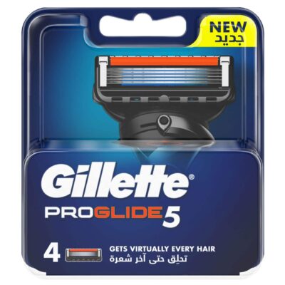 Gillette Fusion5 ProGlide Men’s Razor Blade Refills 4 Count
