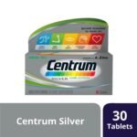 Centrum Silver with Lutein 50+ - 30 Tablets for Age-Defying Health Support