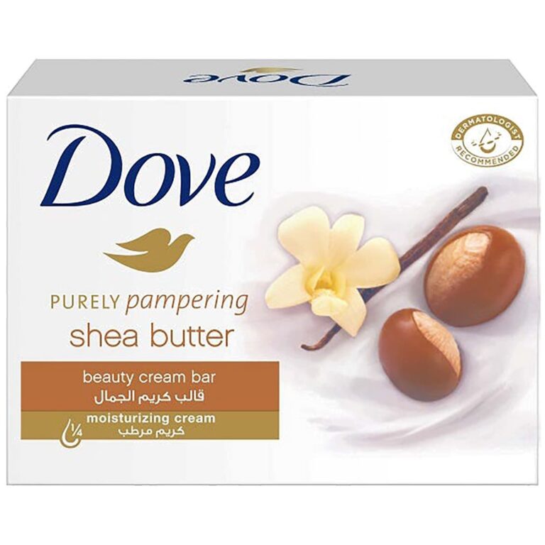 Dove Shea Butter & Vanilla Soap Bar 135 Gm - Ultimate Care for Soft Skin - Image 1