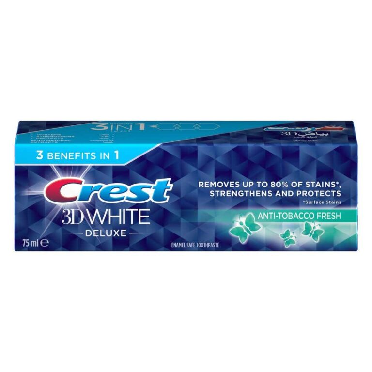 Crest Toothpaste White Deluxe Anti Tobacco 75 Ml - Image 1