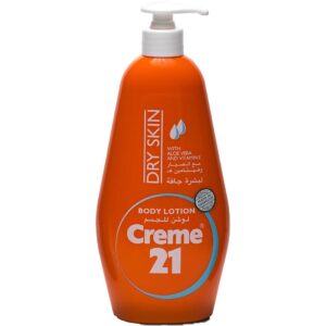 Cream 21 Lotion for Dry Skin, 600 ml - Deep Hydration & Superior Softness