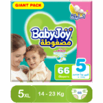 ⁦بيبي جوي مقاس 5 - عبوة التوفير الضخم 66 حفاضة⁩ - الصورة ⁦2⁩