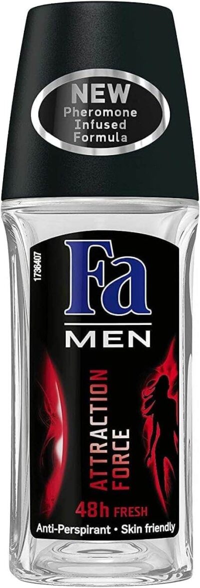 Fa Roll-On Deodorant Attraction Force 48 Hrs Protection, 50 ml