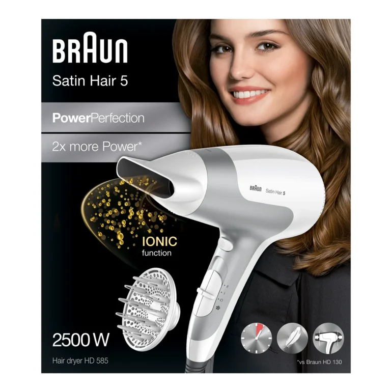Braun Satin Hair (5) Iontec Hair Dryer 2500 Watt - Image 2