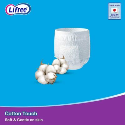 Lifree Adult Diaper Culotte XL 3 Cups - 16 Pcs