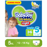 BabyJoy Pants Size 5, Jumbo Pack, 36 Count - Image 2