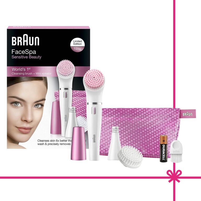 Braun FaceSpa Sensitive Beauty + Cleansing Brush 832S - Complete Skin Care System - Image 7