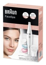 Braun Silk-épil 851 Facial Epilator & Cleansing Brush with 4 Attachments - Image 4