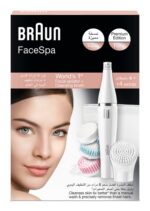 Braun Silk-épil 851 Facial Epilator & Cleansing Brush with 4 Attachments - Image 2