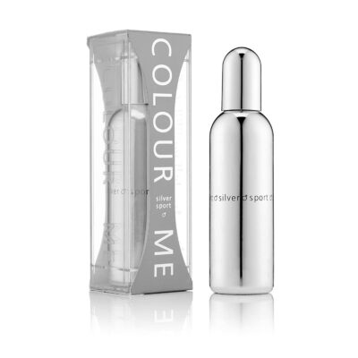 Colour Me Silver Sport Eau de Toilette for Men - 90 ml