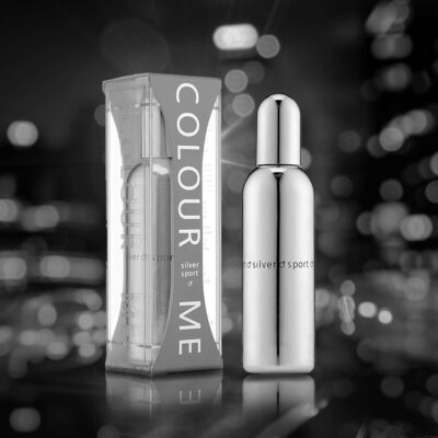 Colour Me Silver Sport Eau de Toilette for Men - 90 ml