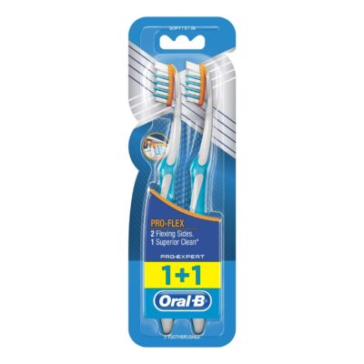 Oral-B Toothbrush Pro-Expert Pro-Flex Soft (1+1)