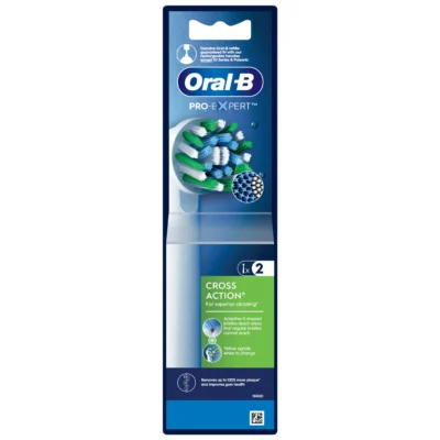 Oral B Brush Heads Cross Action 2 pcs