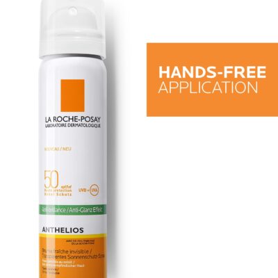 La Roche-Posay Anthelios Invisible Sunscreen Face Spray SPF 50 For All Skin Types 75ml