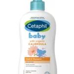Cetaphil Baby Wash & Shampoo with Organic Calendula 400ml - Gentle Care for Your Little One