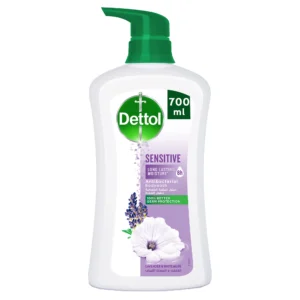 Dettol Sensitive Shower Gel & Body Wash with Lavender & White Musk Scent - 700ml