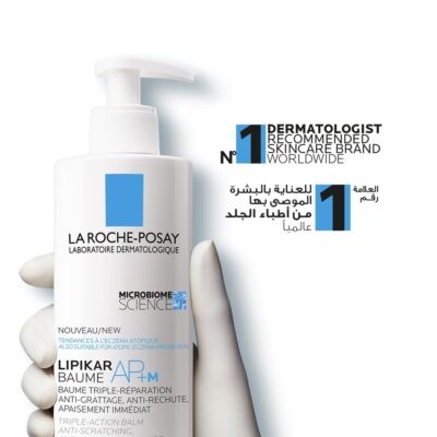 La Roche-Posay Lipikar Baume AP+ M: Deep Moisturizing Body Cream for Dry & Sensitive Skin