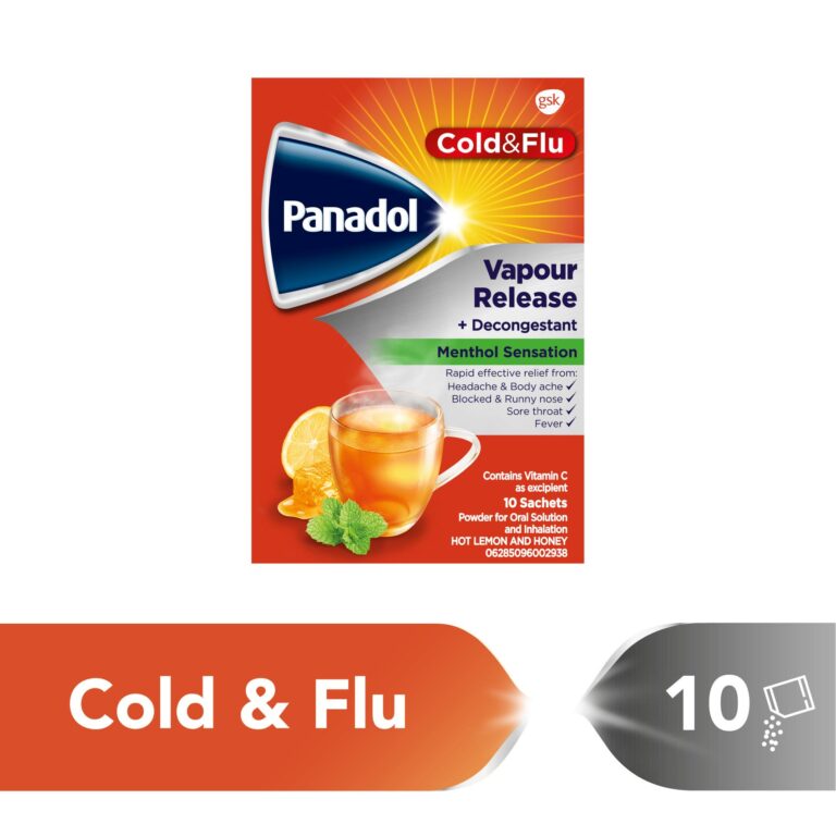 Panadol Cold & Flu Vapor Release - 10 Sachets - Image 3