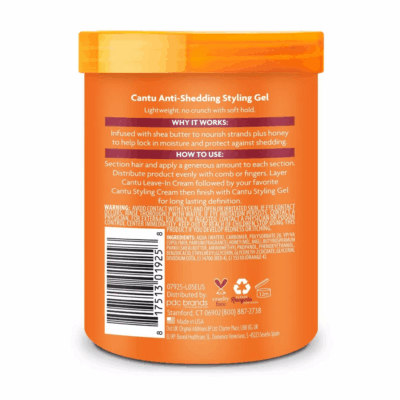 Cantu Maximum Hold Styling Gel 524g