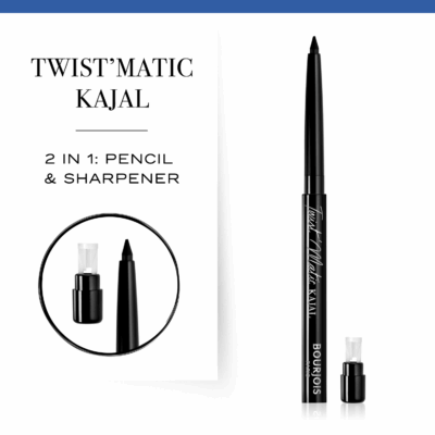 Bourjois Khol & Contour Charkohl #001- Black