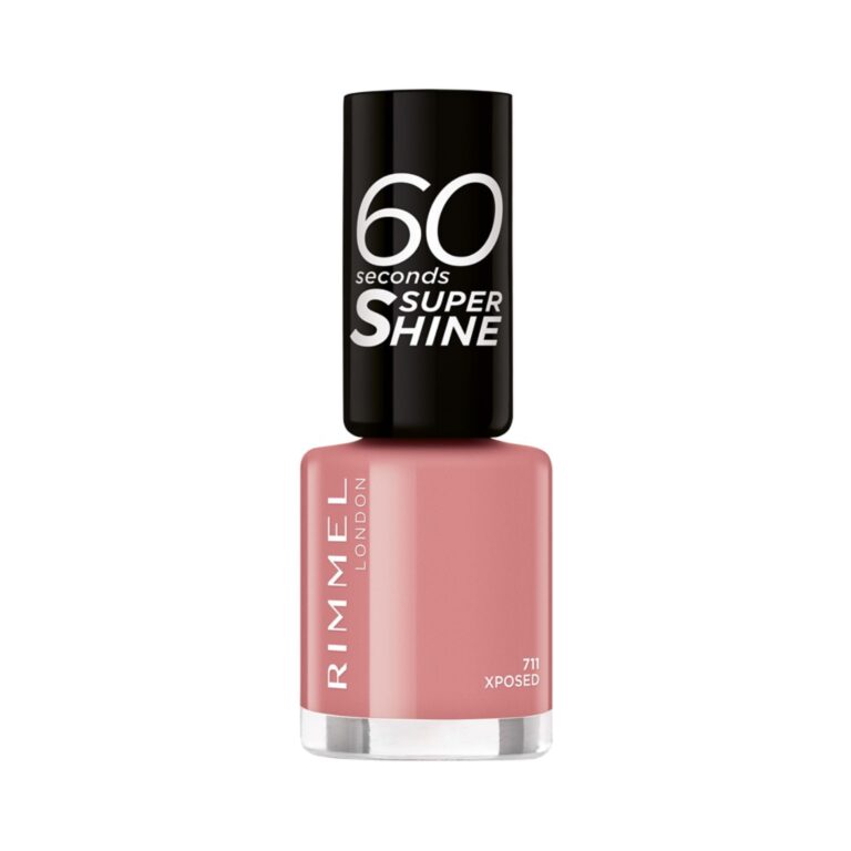 Rimmel 60 Seconds Super Shine Nail Polish - Shade 711 Pink - Image 3