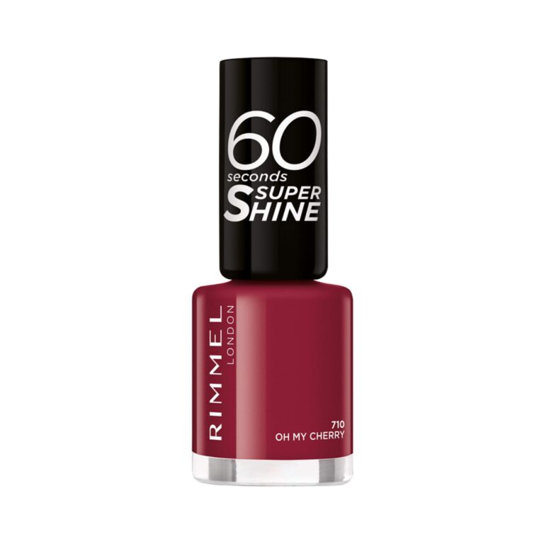 Rimmel 60 Sec Super Shine Nail Polish #710 - Red - Image 3