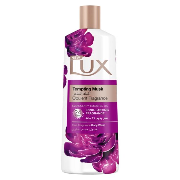 Lux Tempting Musk Shower Gel 500ml - 24 Hour Lasting Fragrance - Image 2