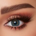 ⁦عدسات جويل آي كاندي اللاصقة - سنو ليوبارد B2 (أزرق مخضر)⁩ - الصورة ⁦3⁩