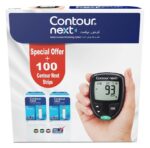 Contour Next SmartLight Blood Glucose Monitor + 100 Test Strips
