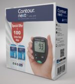 Contour Next SmartLight Blood Glucose Monitor + 100 Test Strips - Image 2